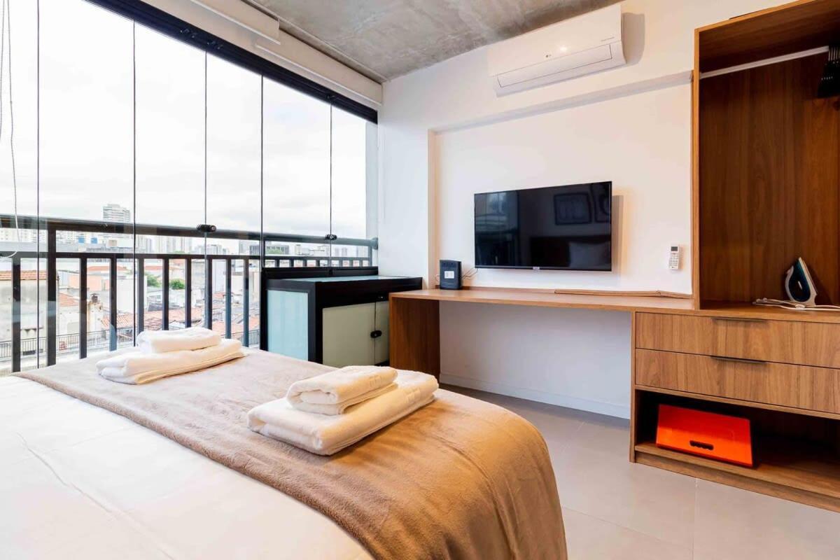 Апартаменты Bhomy Bom Retiro - Pertinho Do Sambodromo Vit404 Сан-Пауло Экстерьер фото